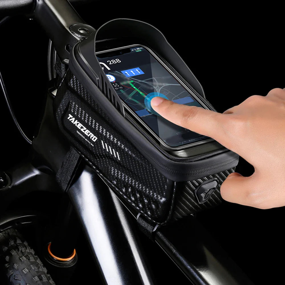 Waterproof Bike Phone Bag – Touchscreen Holder for E-Bikes