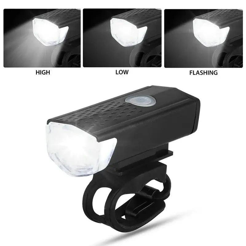 ED Headlight for E-Bikes – USB Rechargeable & Waterproof