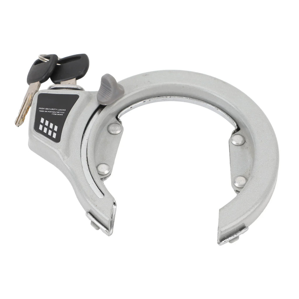 Bike U-Lock with Keys – Lightweight Aluminum, Theft Protection
