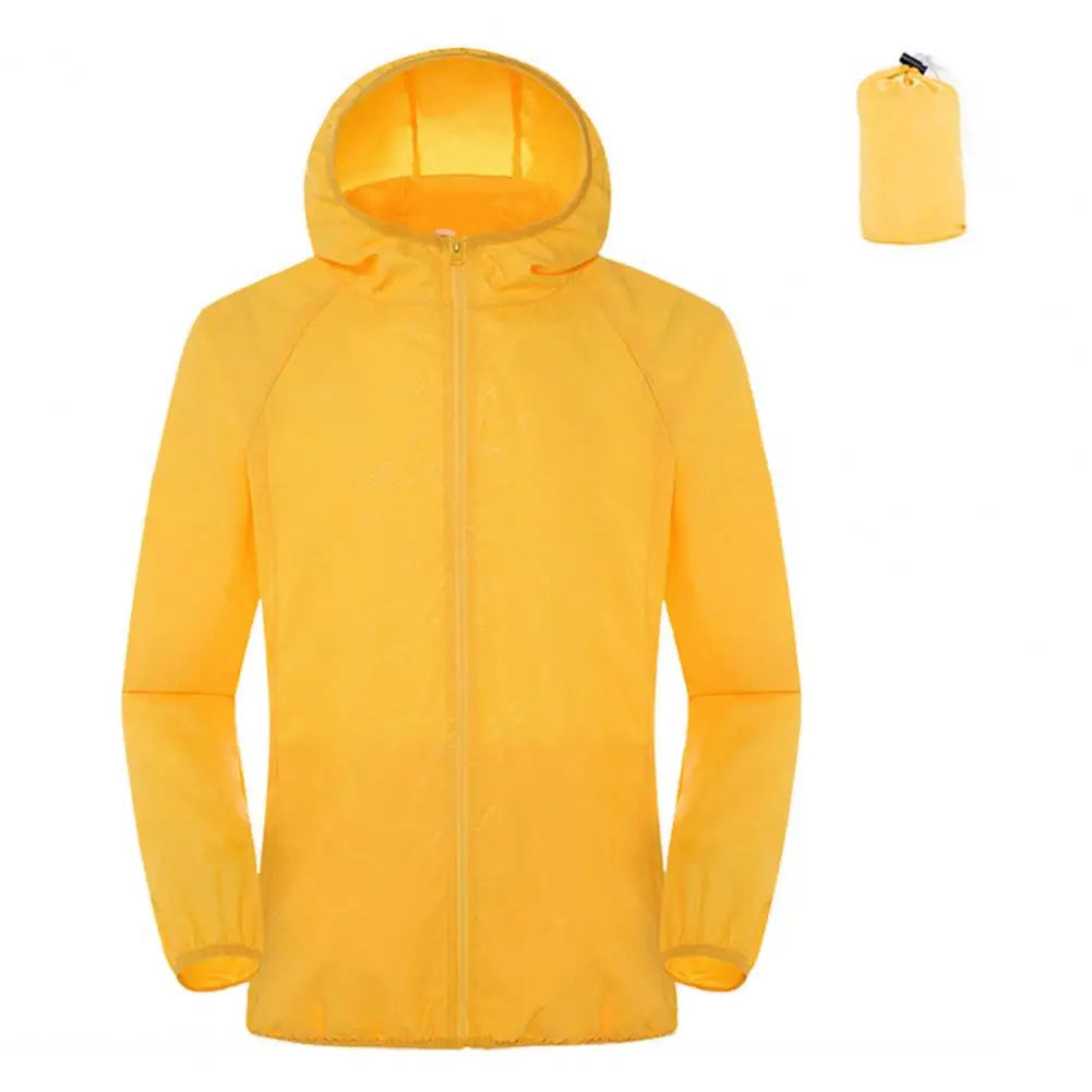 Portable Windbreaker Jacket – Sun and Rain Protection for E-Bike Riders