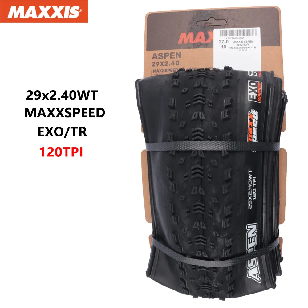 MAXXIS ASPEN ST Bike Tyre Folding Anti Puncture Tubelss Bike Tire 29x2.1 29x2.25Mountain Original XC Off-road Bicycle Tires