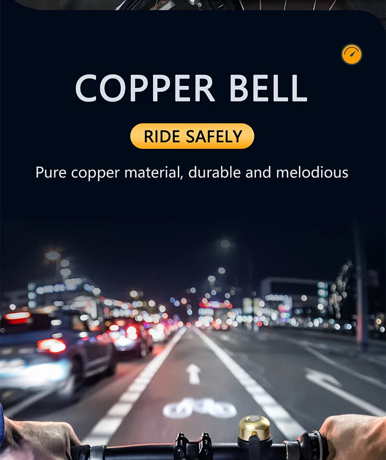 Bike Bell for AirTag GPS Tracker – Waterproof Mount