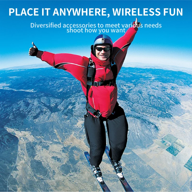 Mini Action Cam for E-Bikes – 1080P HD, Portable & Versatile