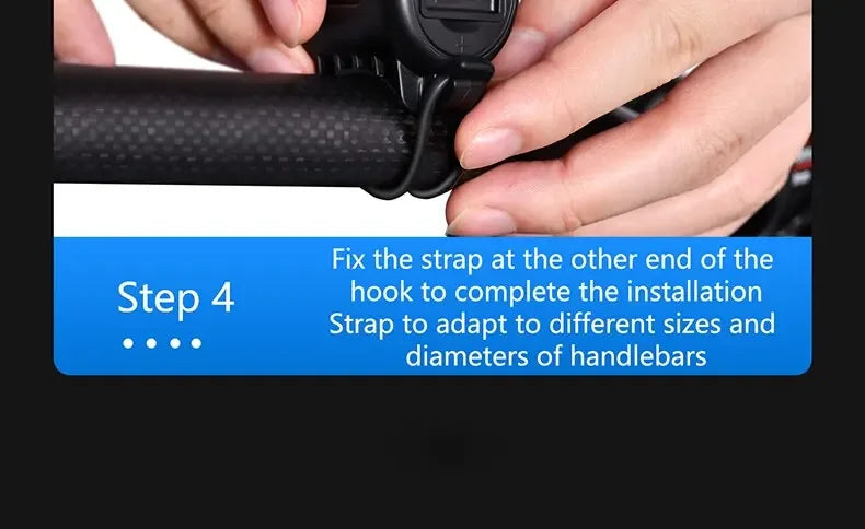 Loud Electronic Horn for E-Bikes – 120dB, Waterproof