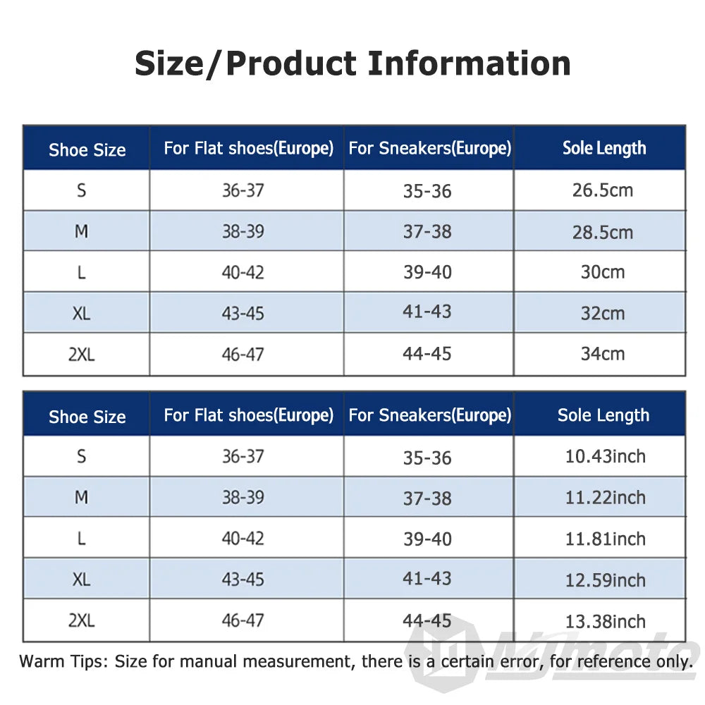 Waterproof Rain Covers for E-Bike & Motorcycle Boots – Unisex