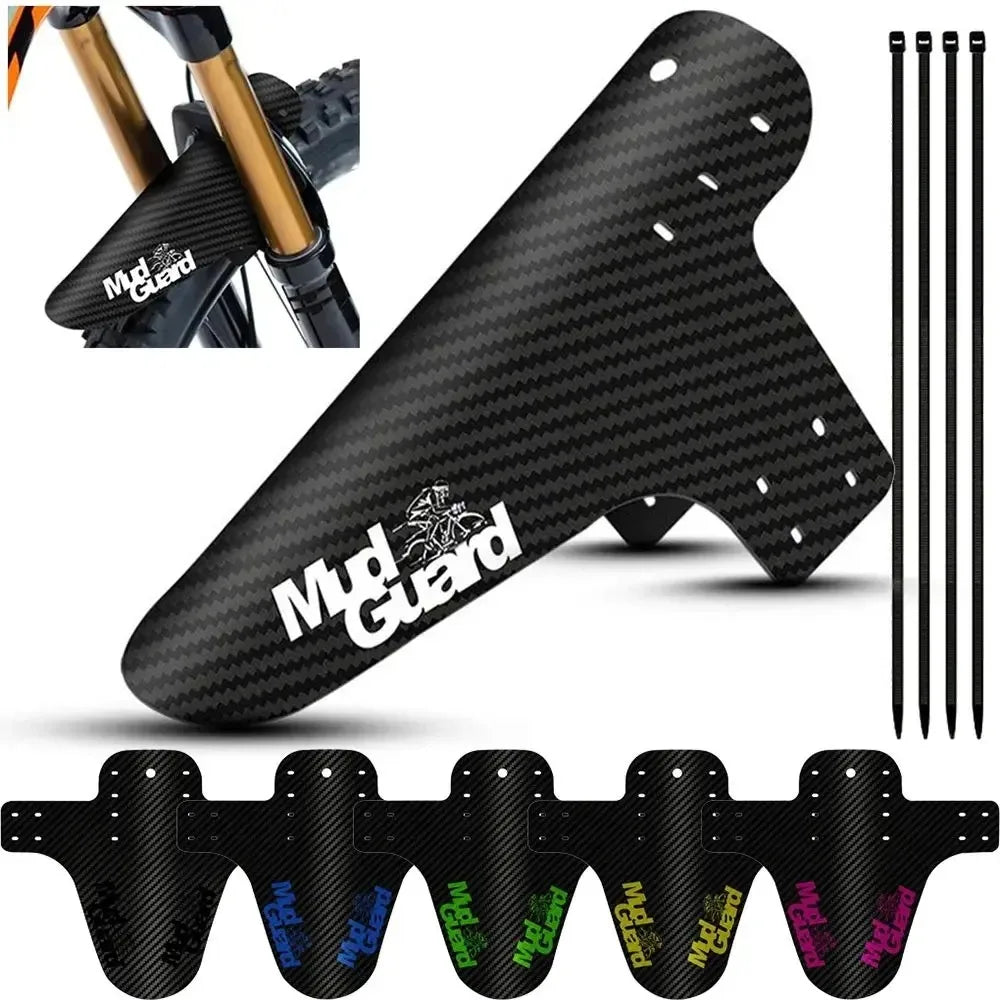 Durable Carbon Fiber Fender Set – Front & Rear for Bikes