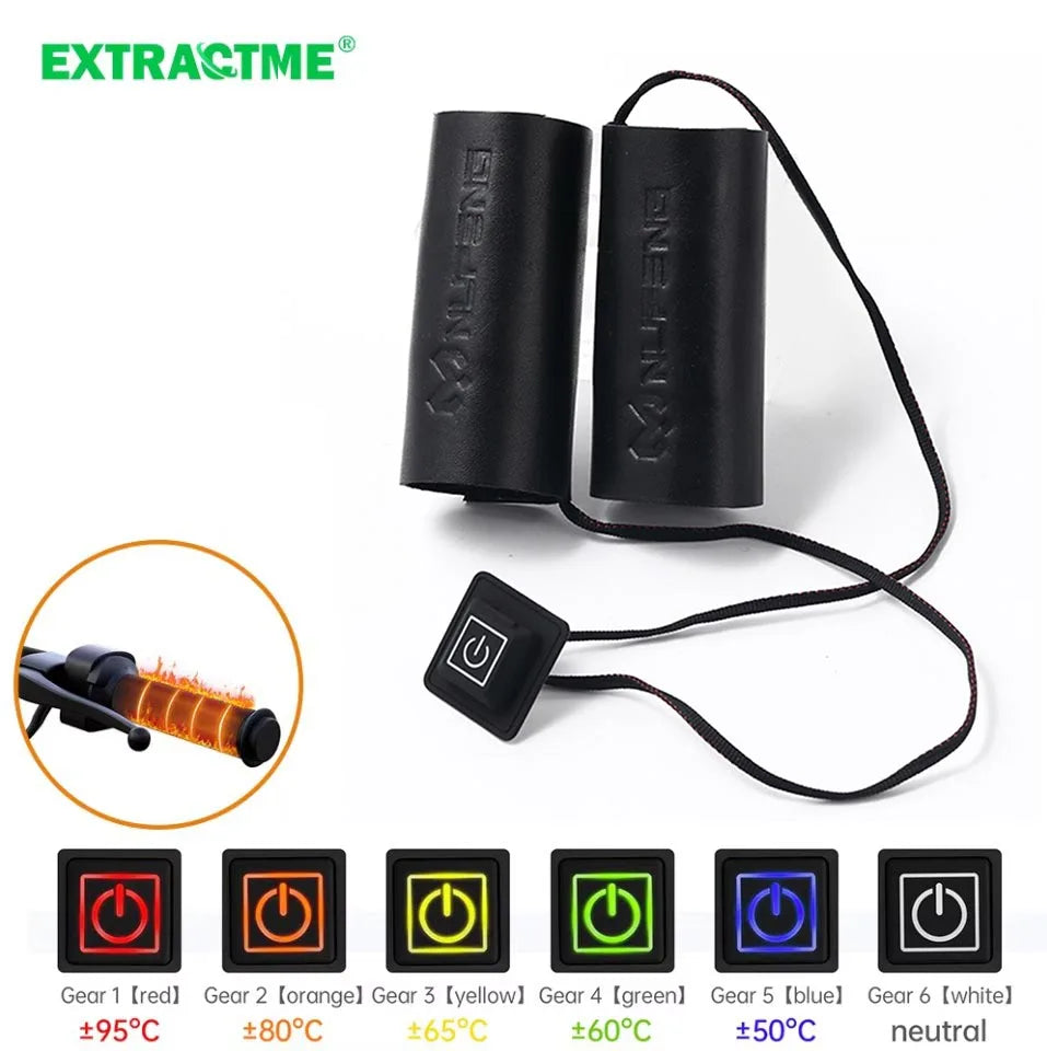 Heated Handlebar Covers for E-Bikes – USB, Waterproof & Anti-Slip