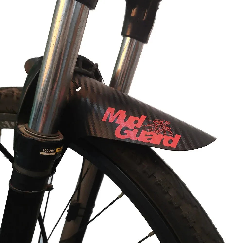Durable Carbon Fiber Fender Set – Front & Rear for Bikes