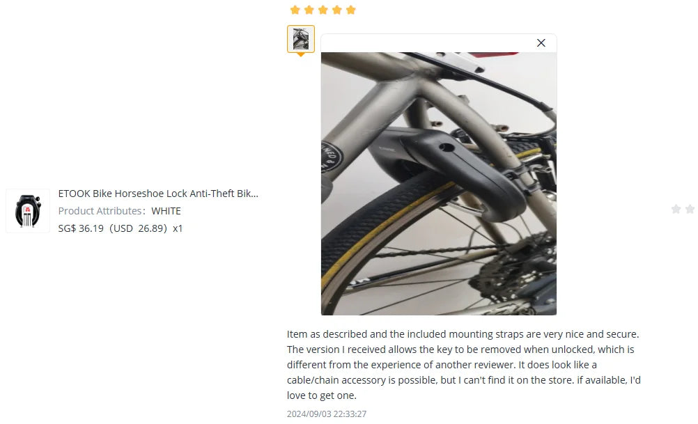 Anti-Theft U-Lock – Hardened Steel, Portable & Secure