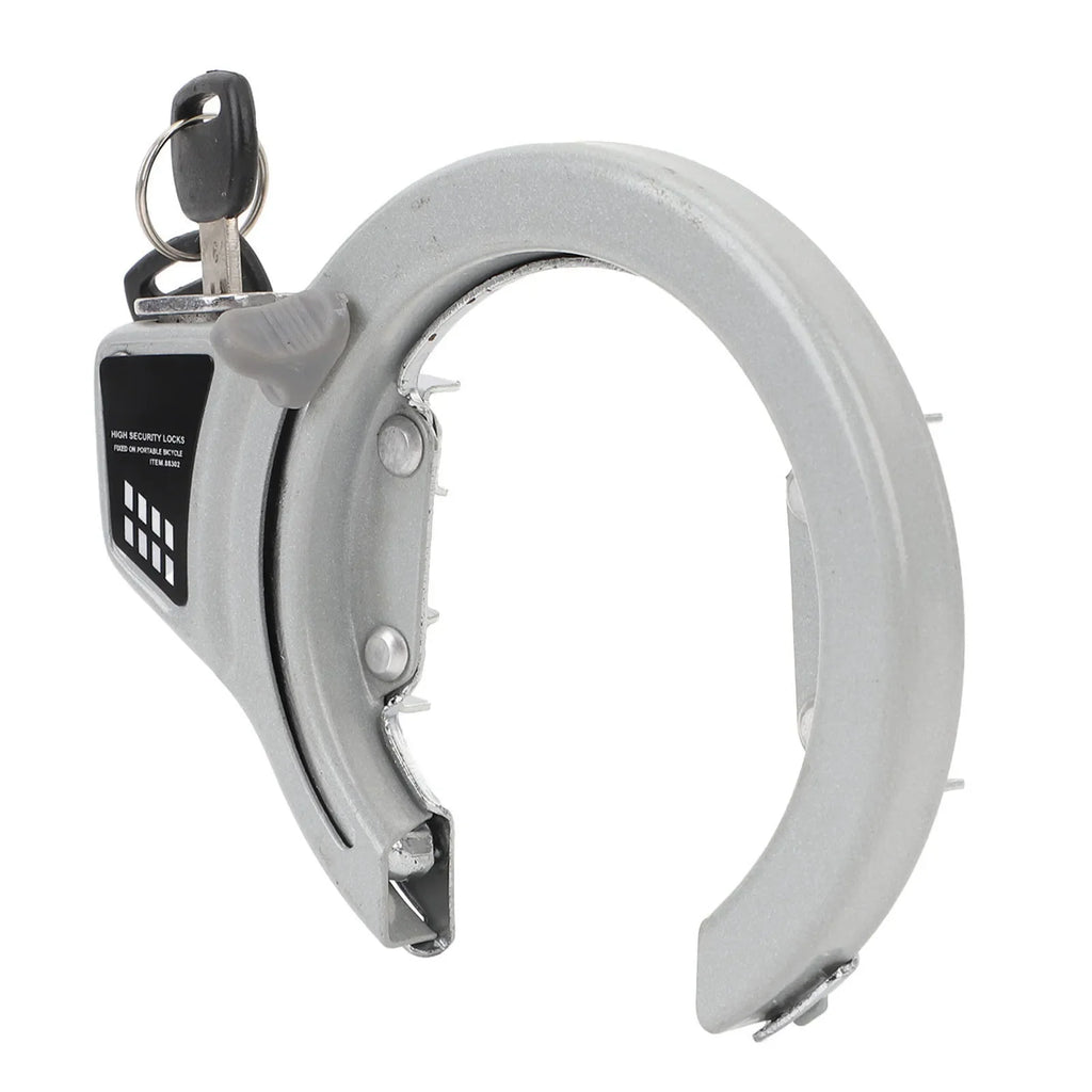 Bike U-Lock with Keys – Lightweight Aluminum, Theft Protection