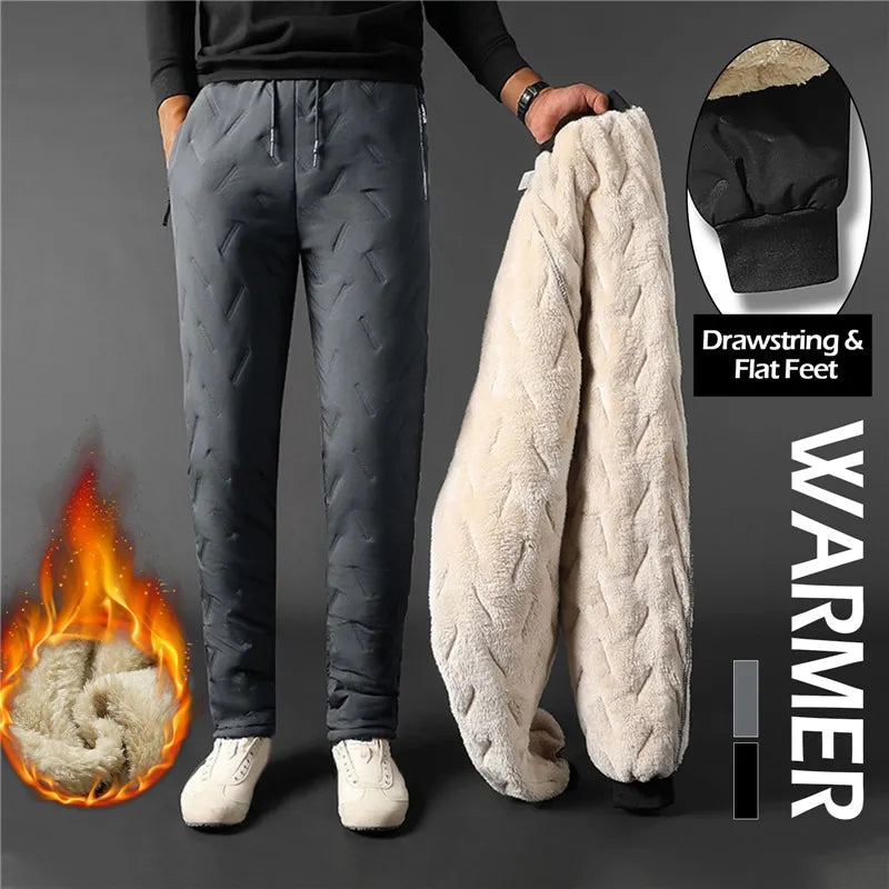 Winter Sweatpants for Electric Cycling – Plush and Waterproof