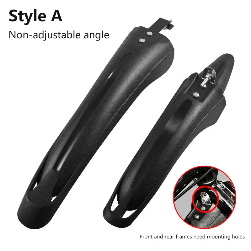 Quick Release MTB Fenders – Front & Rear Mudguards