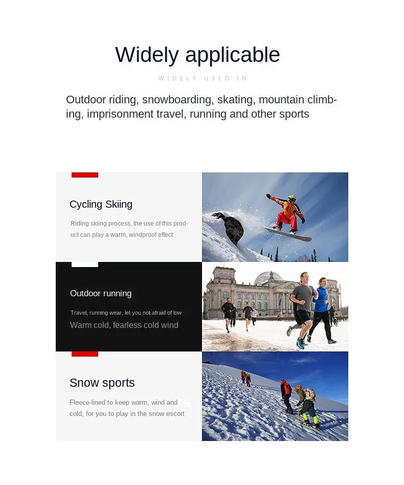 Winter Full Face Mask – Thermal & Windproof for E-Bike Riders