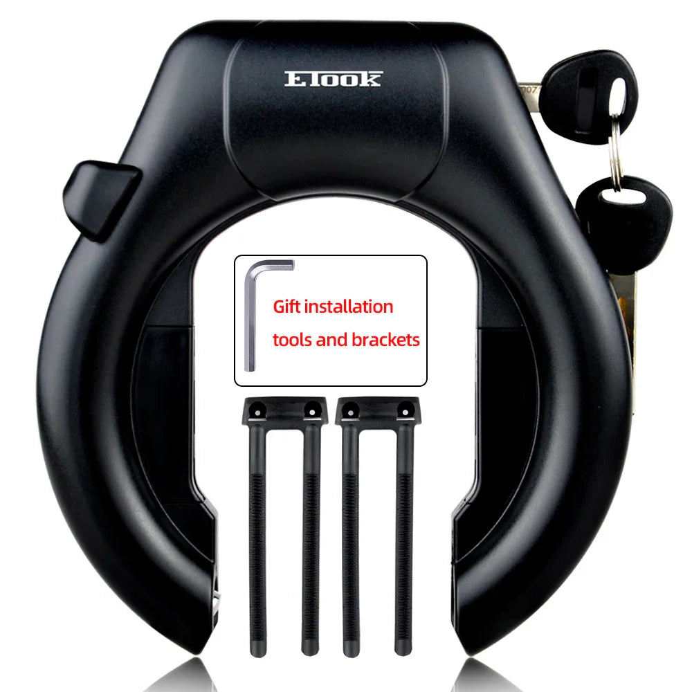 Anti-Theft U-Lock – Hardened Steel, Portable & Secure