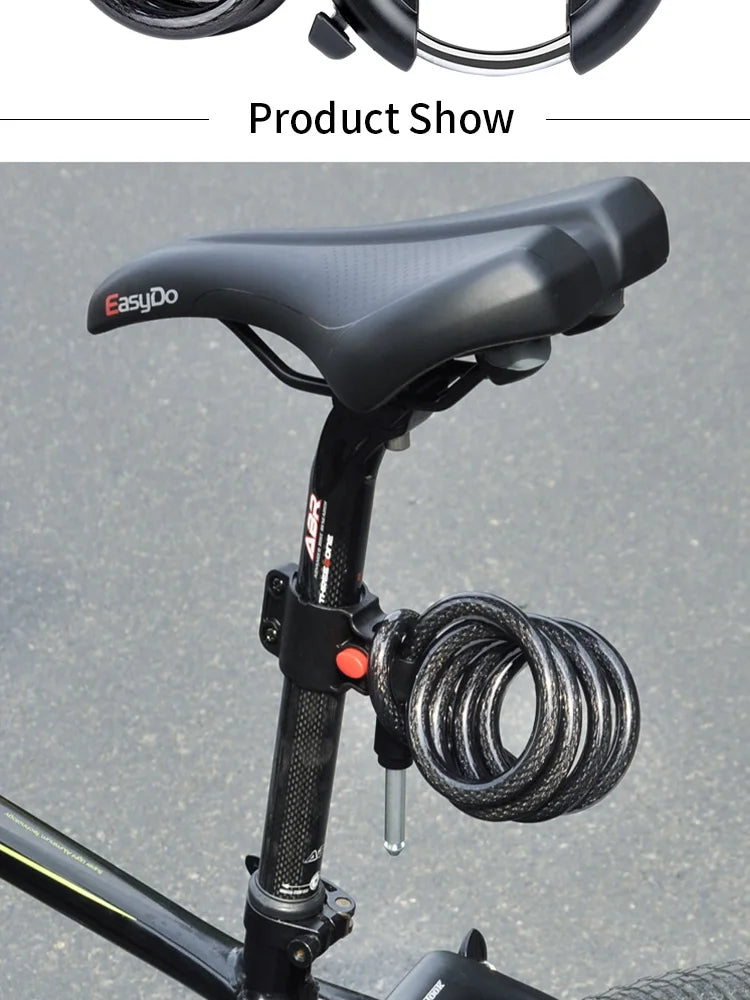 Anti-Theft U-Lock – Hardened Steel, Portable & Secure