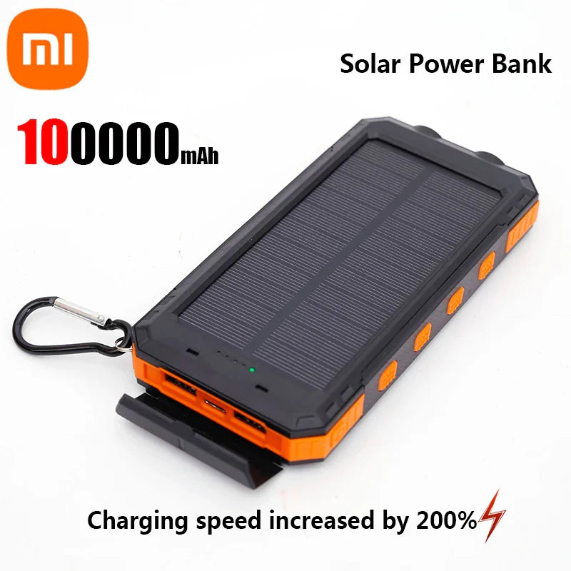 High-Capacity Solar Charger – USB-A/USB-C for Outdoor Use