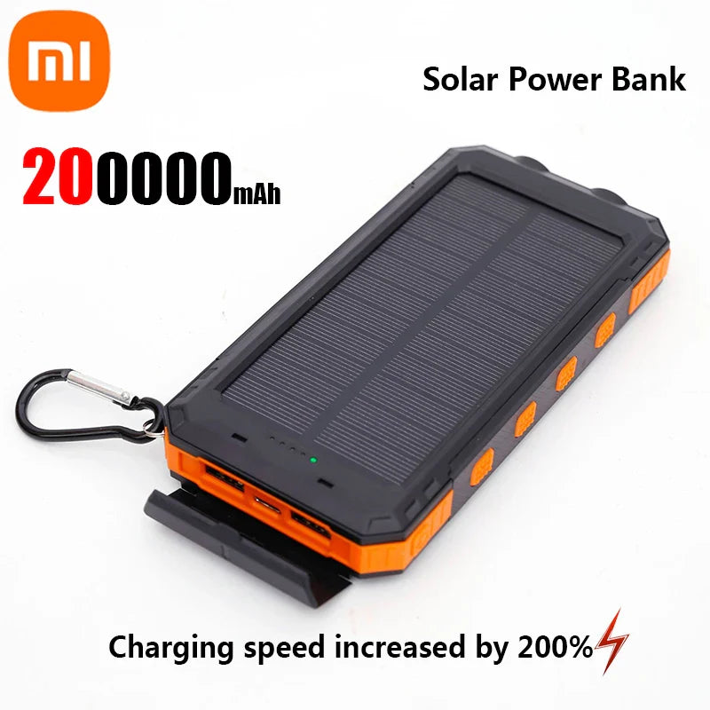 High-Capacity Solar Charger – USB-A/USB-C for Outdoor Use