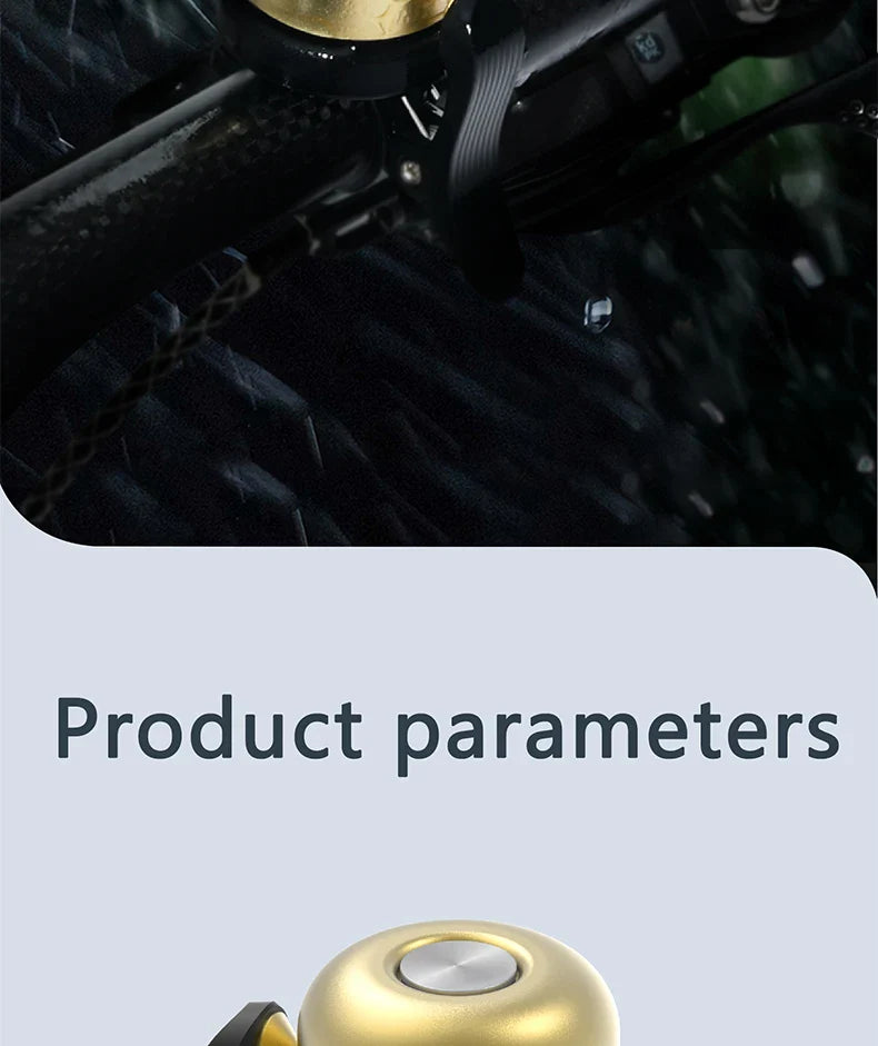 Bike Bell for AirTag GPS Tracker – Waterproof Mount