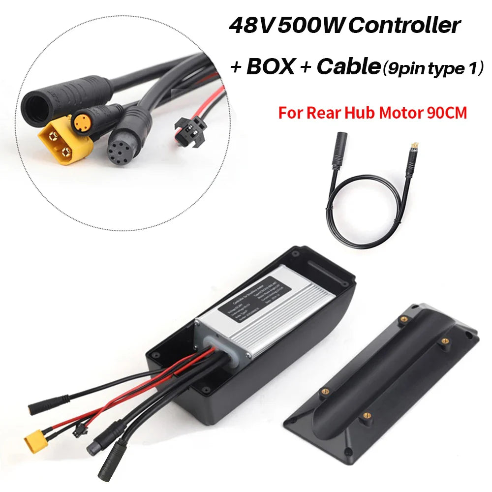 Controller For Bafang Hub Front Rear Motor BF-UART Display 36V 48V 500W/750W Electric Bicycle Conversion Accessories Parts