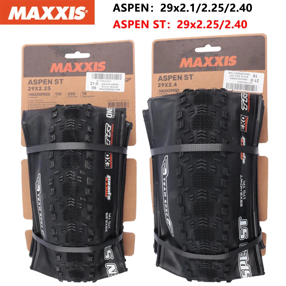 MAXXIS ASPEN ST Bike Tyre Folding Anti Puncture Tubelss Bike Tire 29x2.1 29x2.25Mountain Original XC Off-road Bicycle Tires