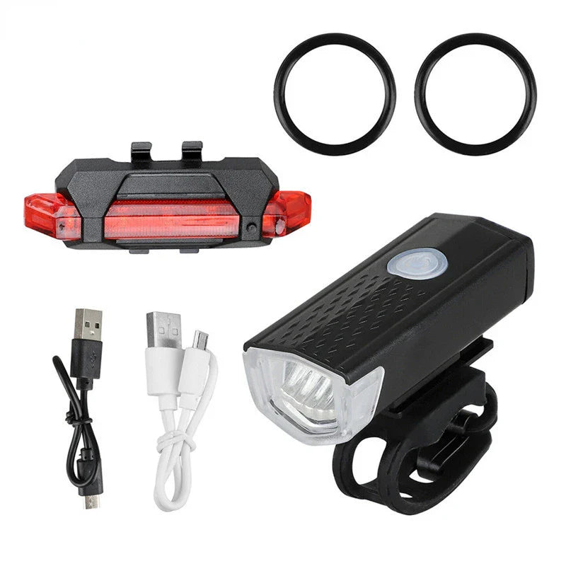 ED Headlight for E-Bikes – USB Rechargeable & Waterproof