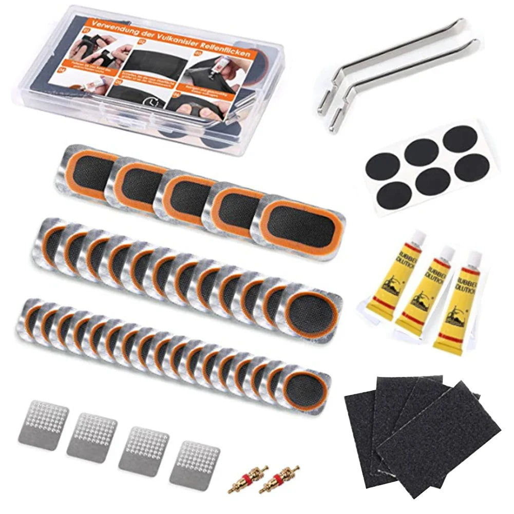 E-Bike Flat Tire Repair Kit – Cold Patches & Tools
