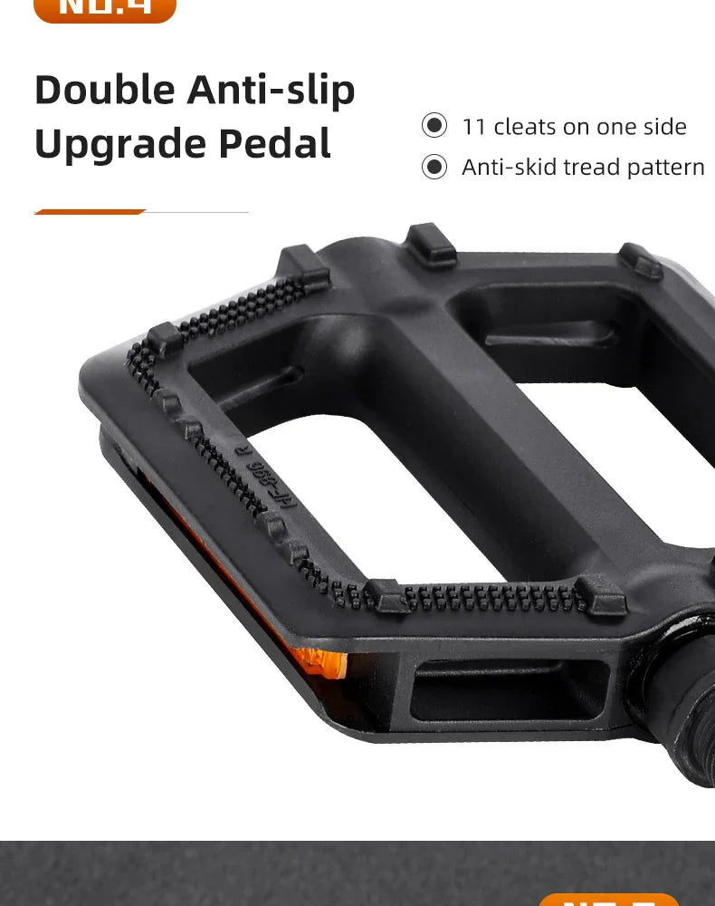 Cycling Pedals for Electric Bikes – Non-Slip, 9/16'' Fit