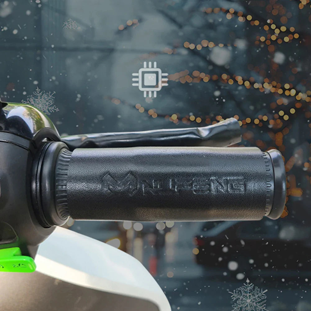 Heated Handlebar Covers for E-Bikes – USB, Waterproof & Anti-Slip