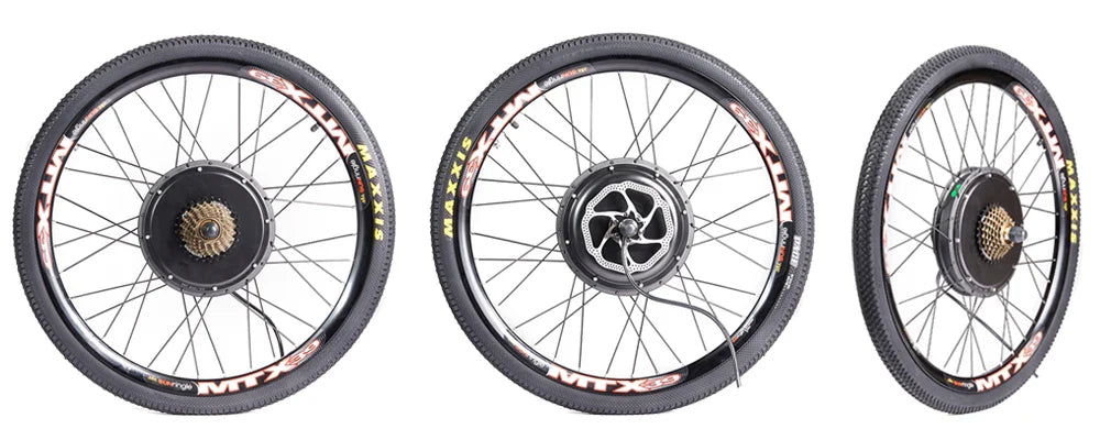 29" 700C 48V 1000W Front/Rear Hub Motor Kit – CSC Rim – Cassette Compatible – E-Bike Conversion Kit