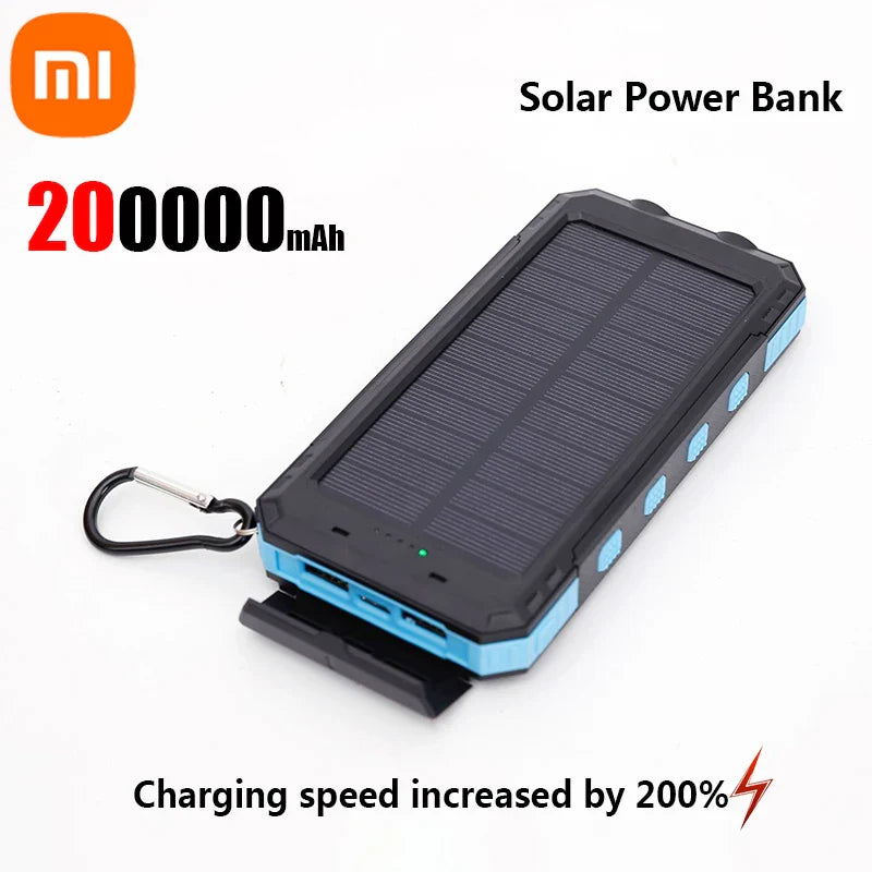 High-Capacity Solar Charger – USB-A/USB-C for Outdoor Use