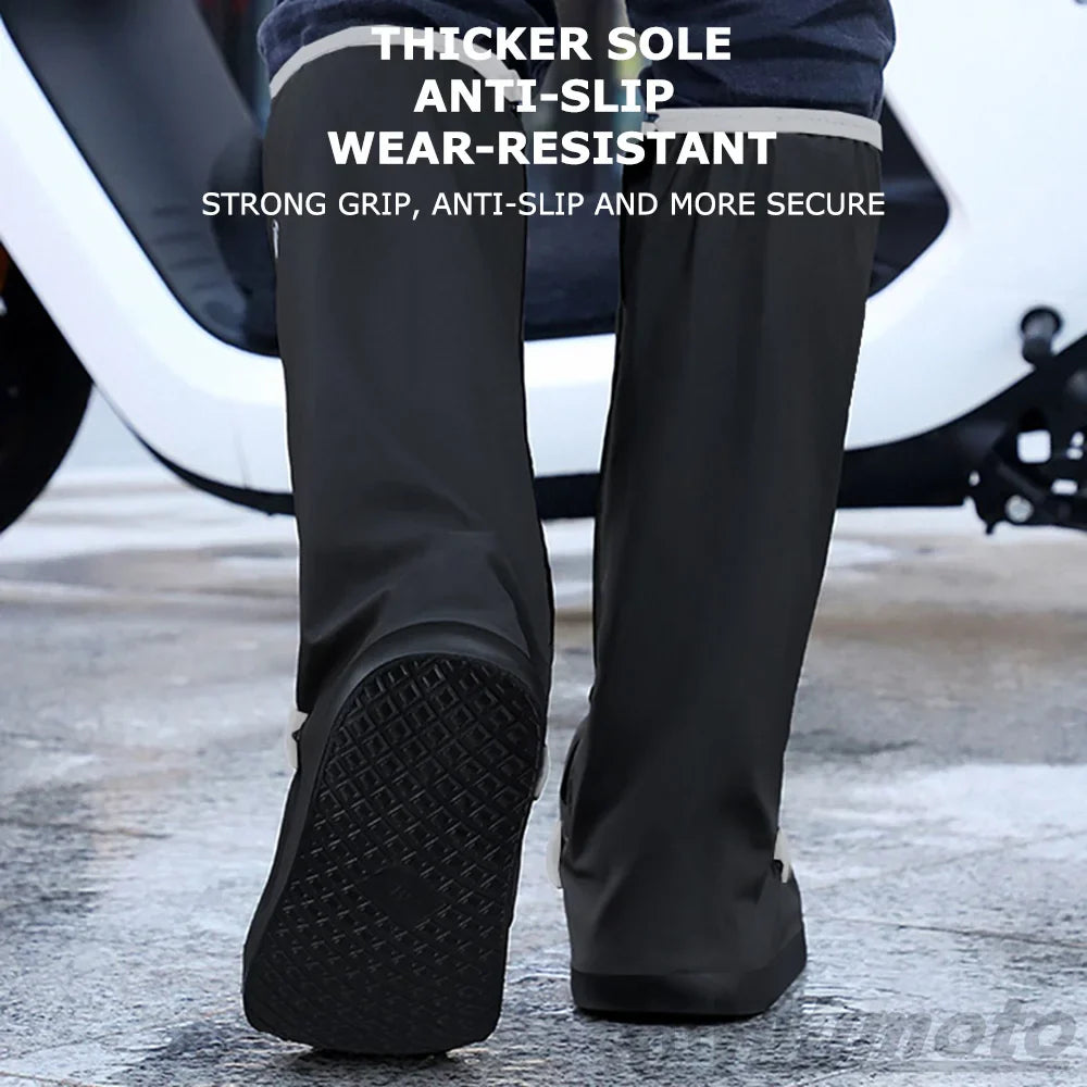 Waterproof Rain Covers for E-Bike & Motorcycle Boots – Unisex