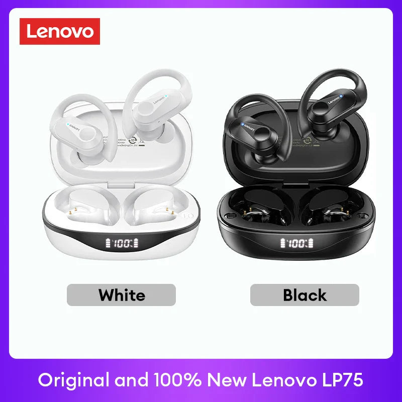 TWS Bluetooth Earphones – Waterproof, LED Display, Noise Reduction