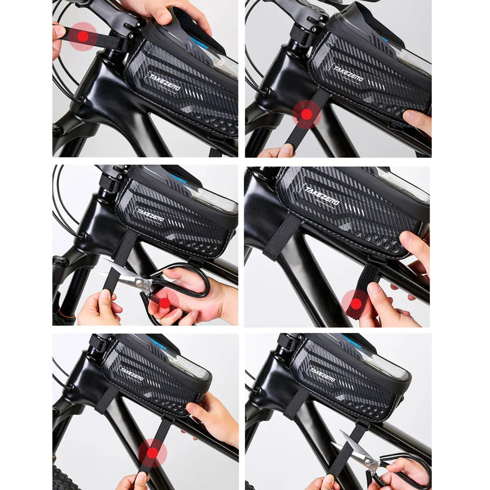 Waterproof Bike Phone Bag – Touchscreen Holder for E-Bikes