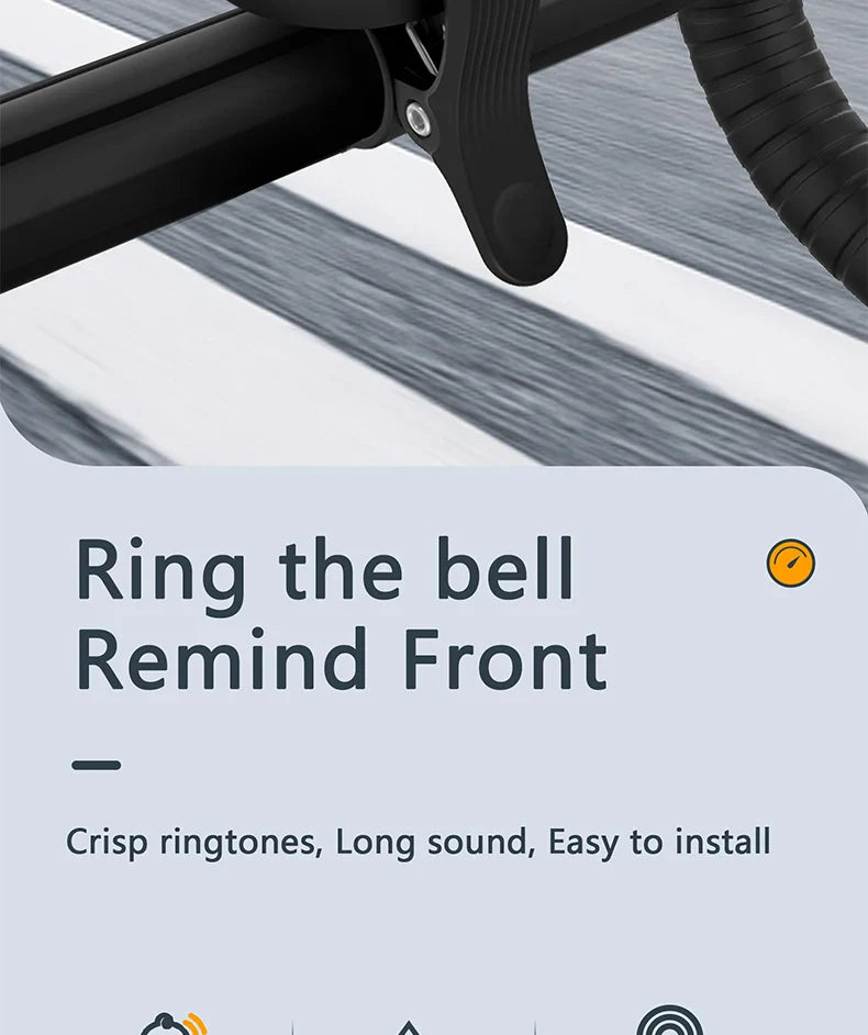 Bike Bell for AirTag GPS Tracker – Waterproof Mount