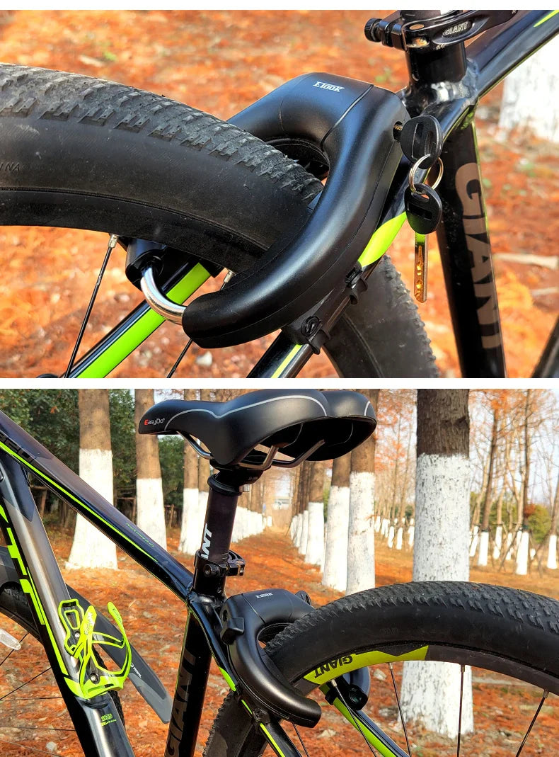 Anti-Theft U-Lock – Hardened Steel, Portable & Secure