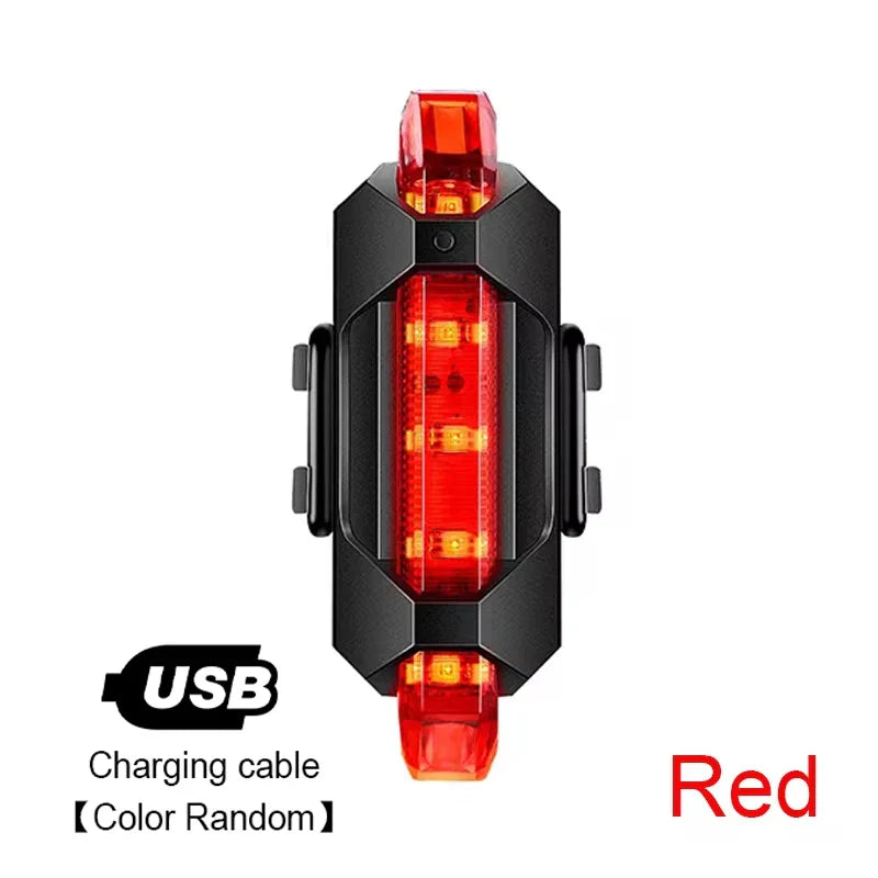 E-Bike Light Set – USB Powered, Easy Installation, 3 Modes