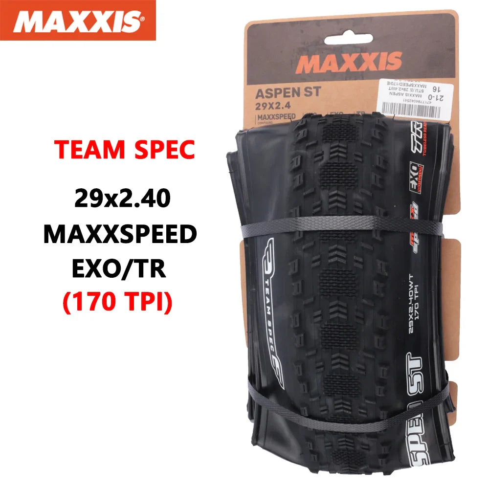 MAXXIS ASPEN ST Bike Tyre Folding Anti Puncture Tubelss Bike Tire 29x2.1 29x2.25Mountain Original XC Off-road Bicycle Tires