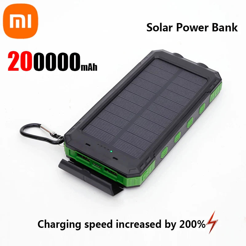 High-Capacity Solar Charger – USB-A/USB-C for Outdoor Use