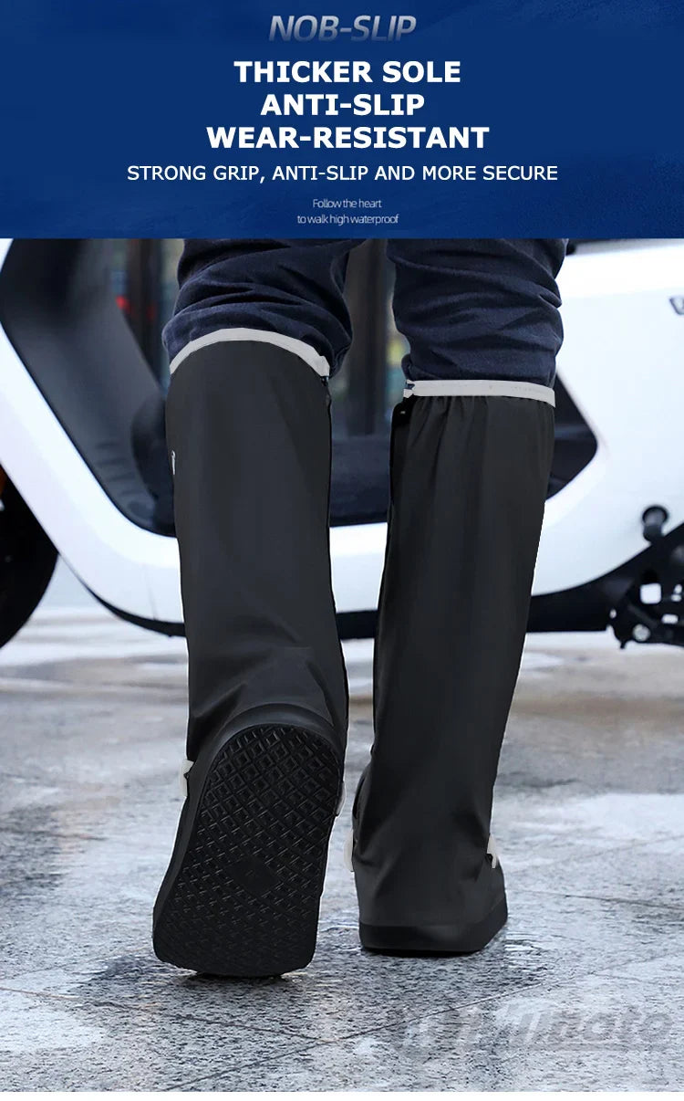 Waterproof Rain Covers for E-Bike & Motorcycle Boots – Unisex