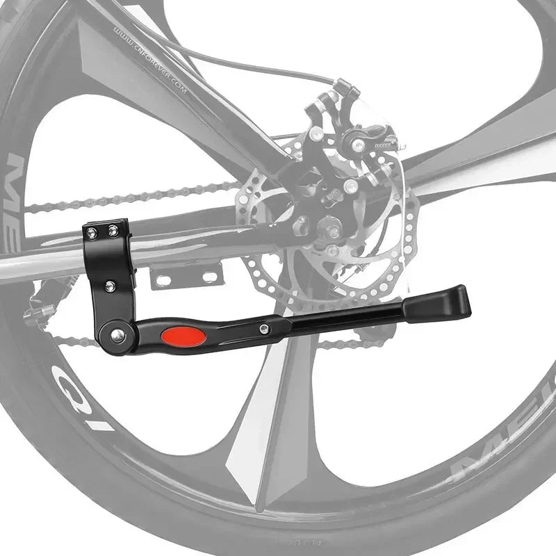 Side Kickstand for Bicycles – Adjustable, Fits Multiple Wheel Sizes