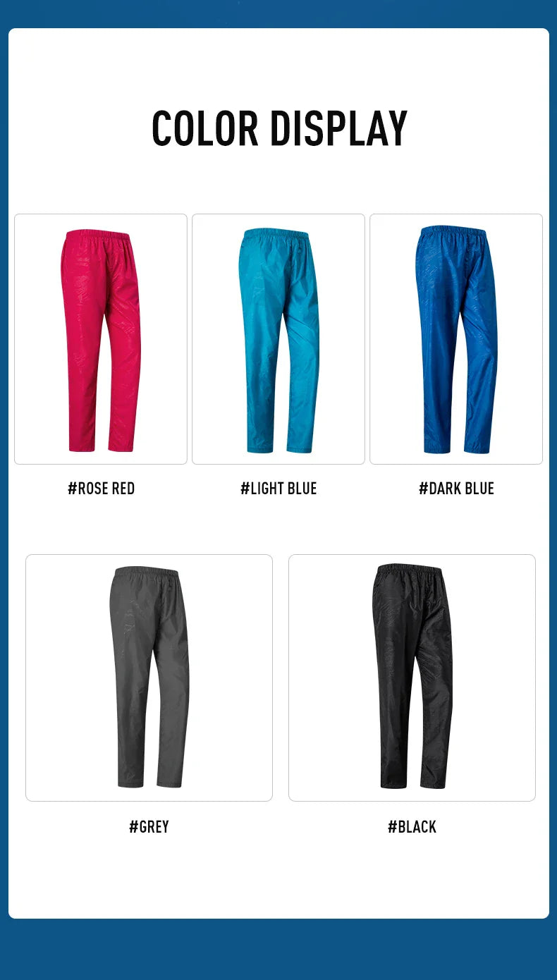 Waterproof Outdoor Pants for E-Bike Riders – Quick Dry & Durable