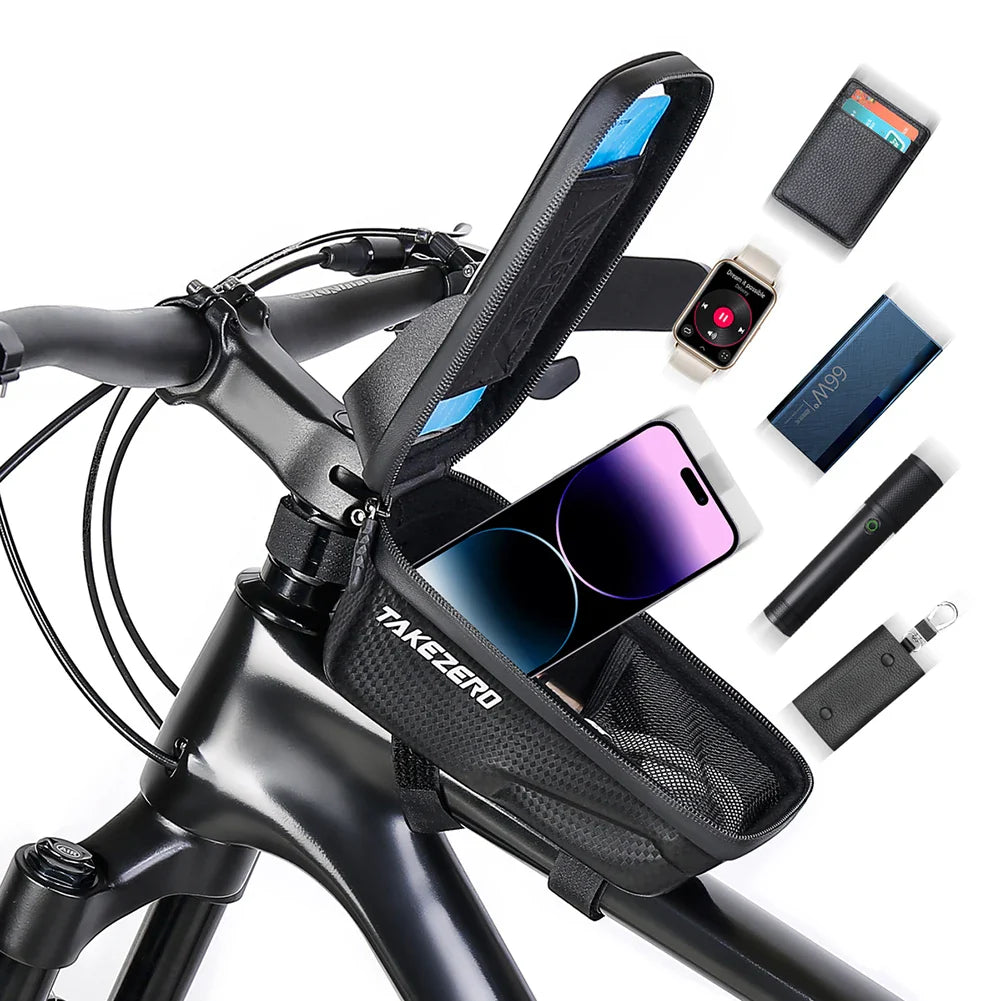 Waterproof Bike Phone Bag – Touchscreen Holder for E-Bikes