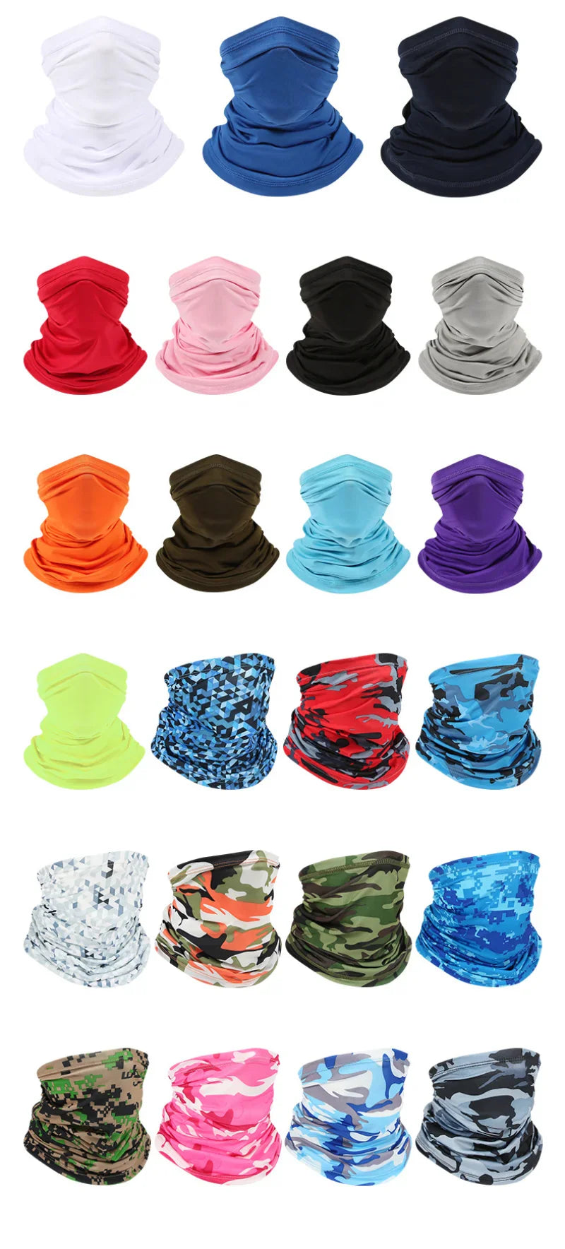 Ice Silk Neck Cover for E-Bike Riders – Sun Protection & Breathable