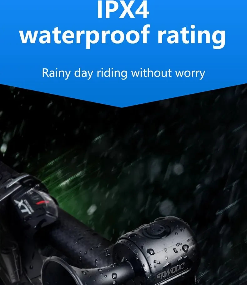 Loud Electronic Horn for E-Bikes – 120dB, Waterproof