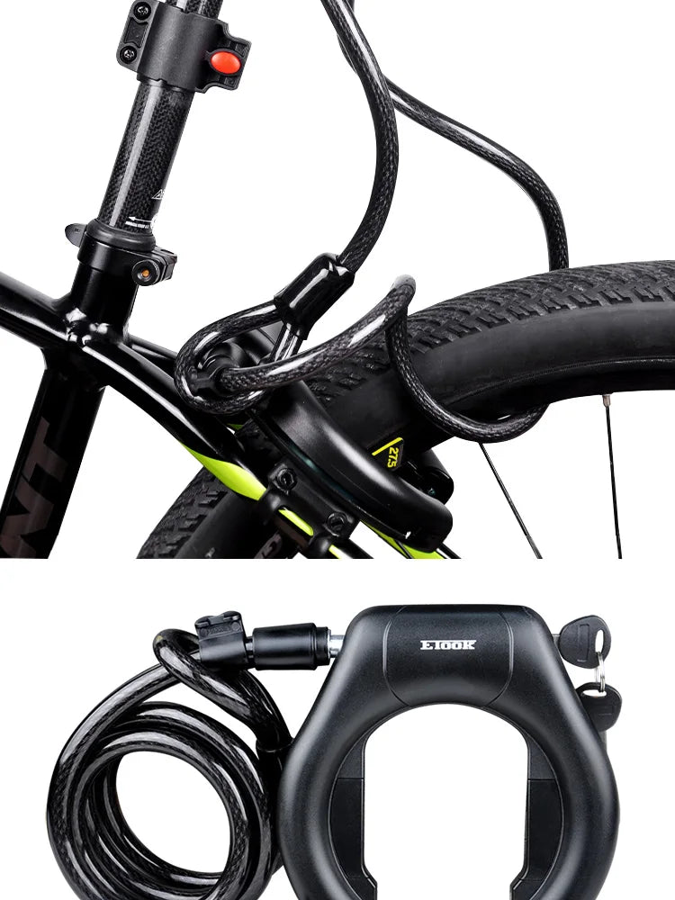 Anti-Theft U-Lock – Hardened Steel, Portable & Secure