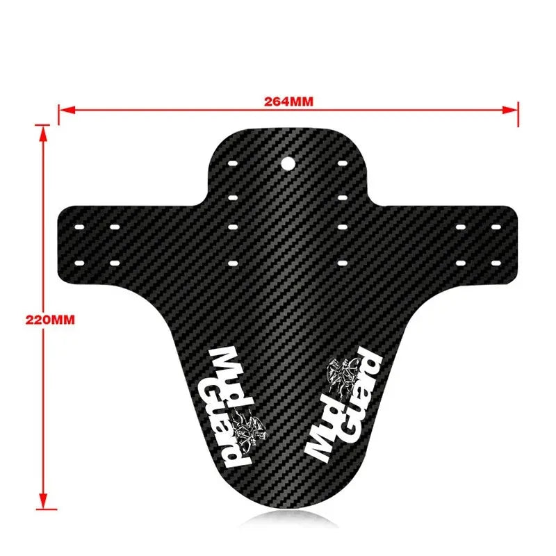Durable Carbon Fiber Fender Set – Front & Rear for Bikes
