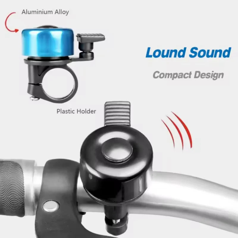 Aluminum Bike Bell – Safety Horn for Road & MTB