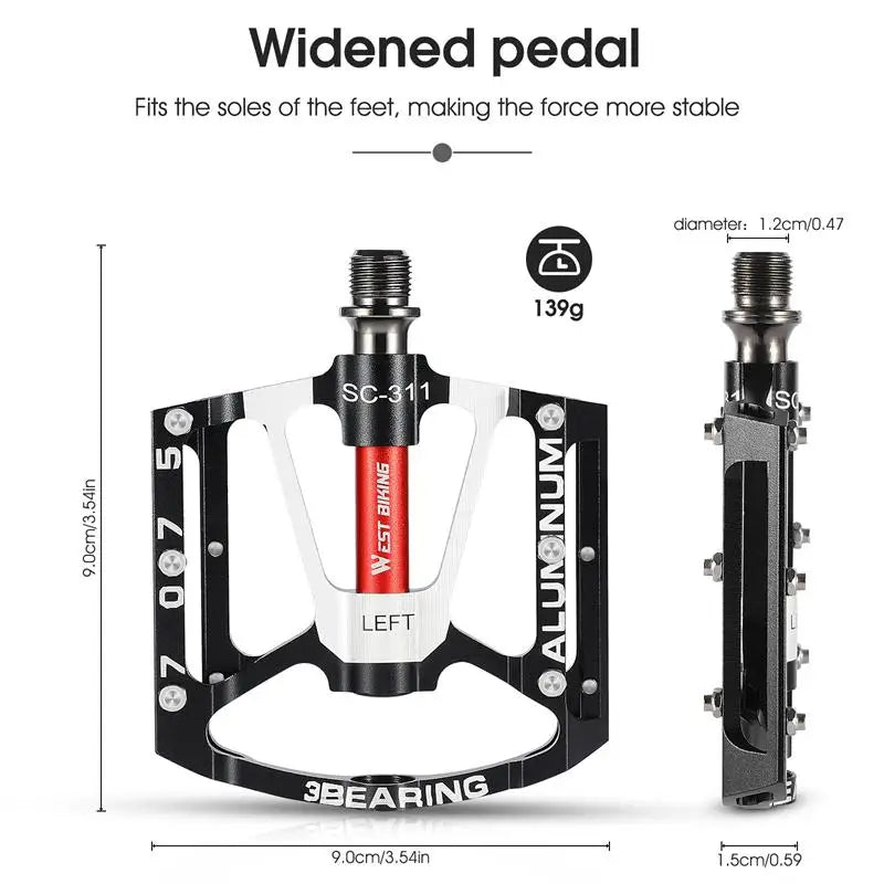Sealed Bearing Pedals – Durable Platform for Electric Bicycles