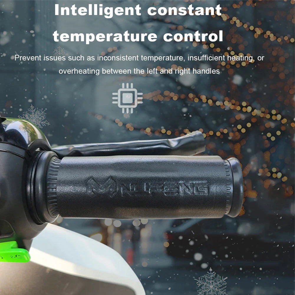 Heated Handlebar Covers for E-Bikes – USB, Waterproof & Anti-Slip