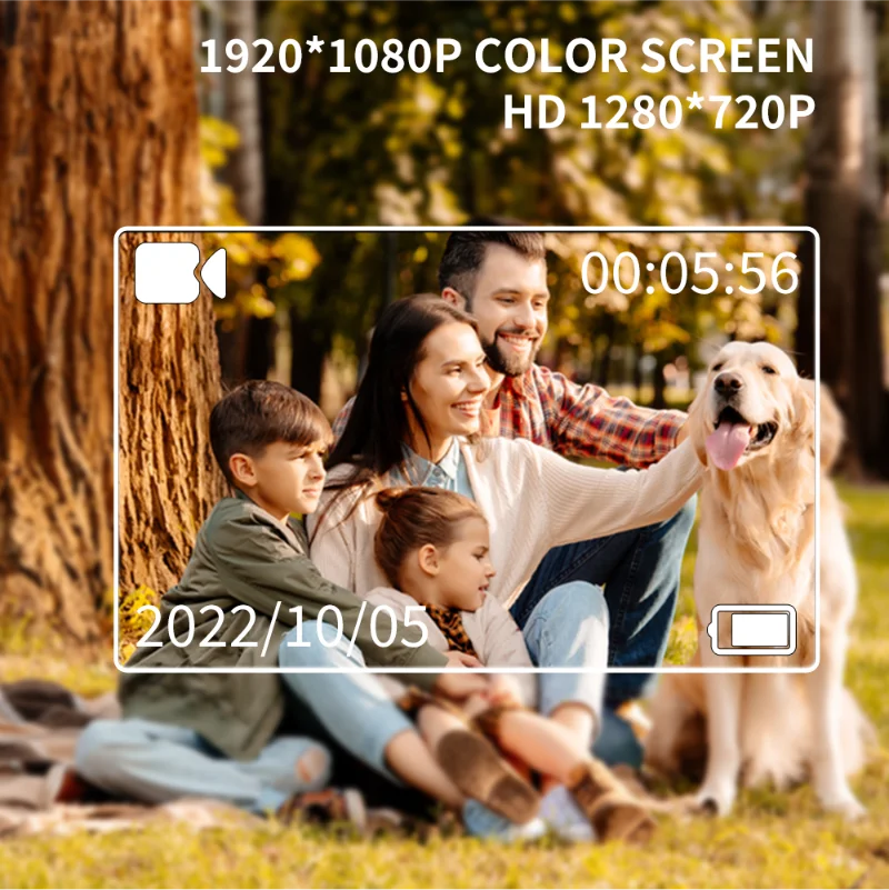 Mini Action Cam for E-Bikes – 1080P HD, Portable & Versatile